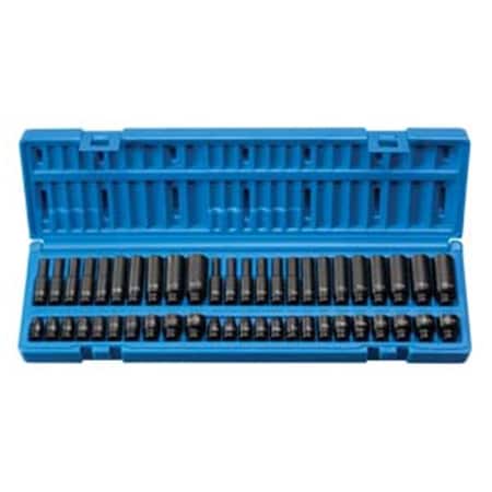 Light House Beauty Eagle  1/4" Drive Standard and Deep Fraction and Metric Master Set LI2571903